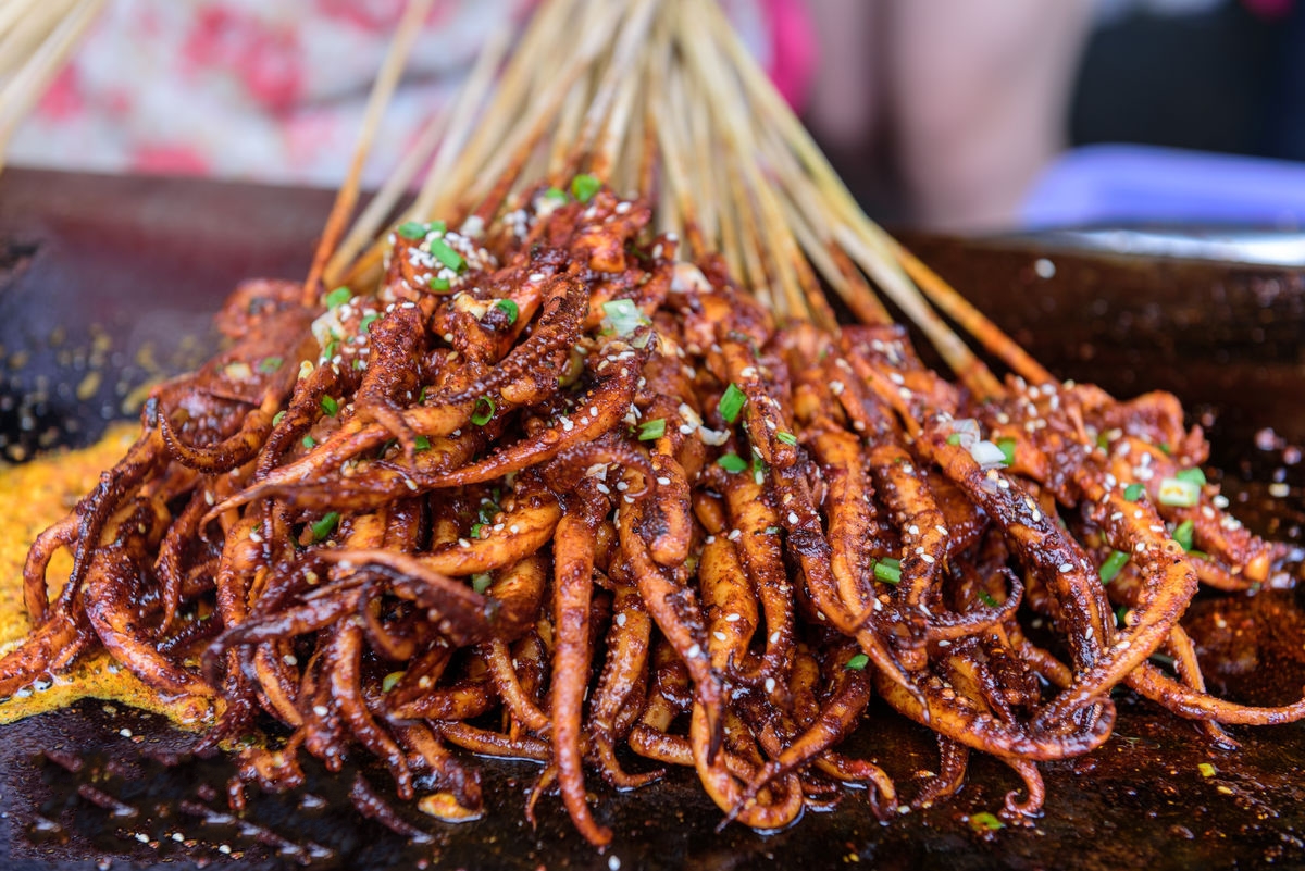 鐵板魷魚(yú)擺攤賺錢(qián)嗎？技術(shù)關(guān)鍵，方法到位！(圖2)