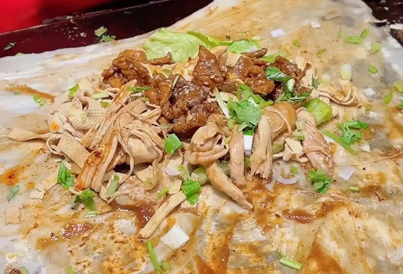 鹵肉卷餅好賣嗎？成本低利高，出攤就排隊(duì)！(圖3)