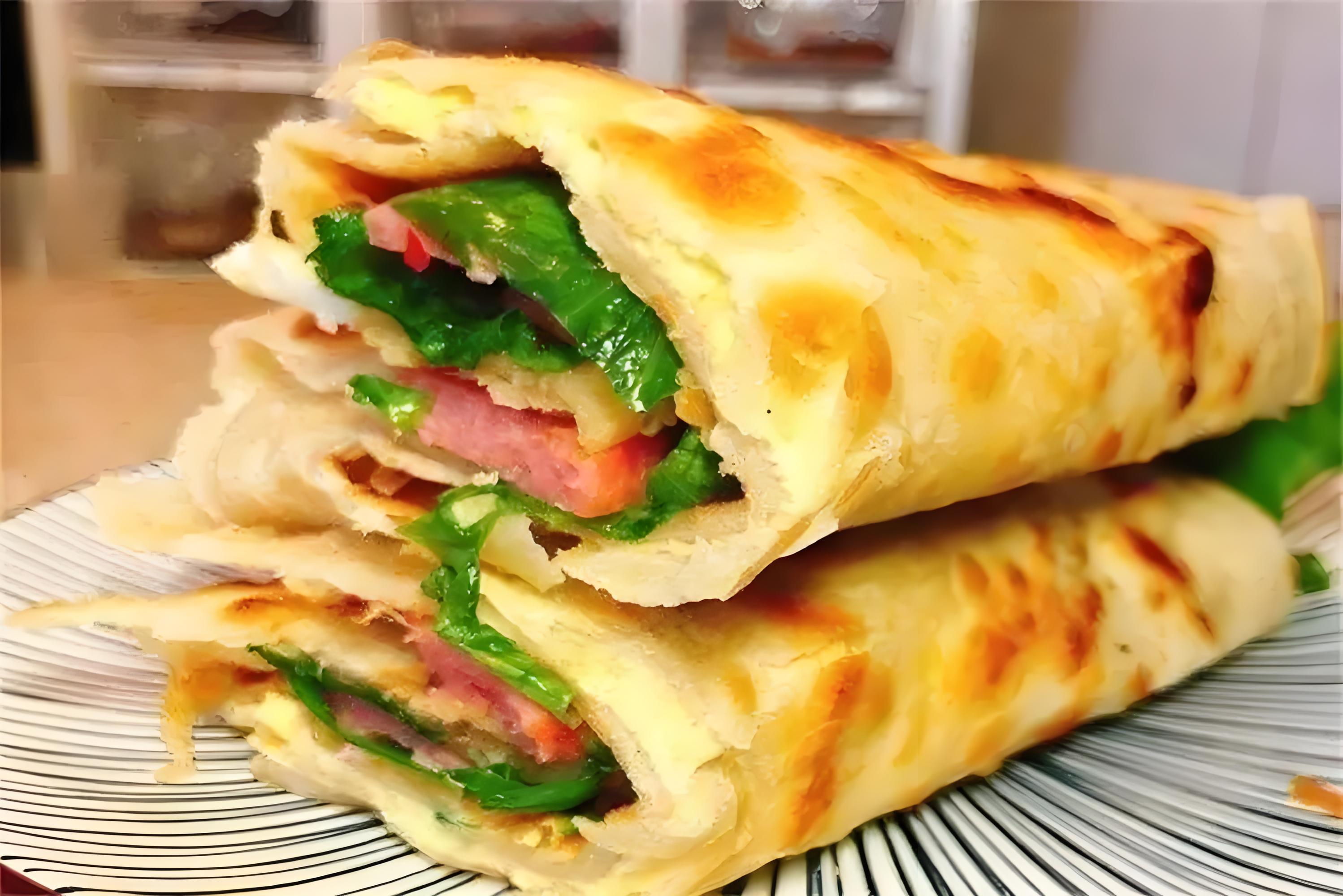 一學(xué)就會(huì)！簡(jiǎn)單雞蛋灌餅的家庭制作秘籍(圖1)